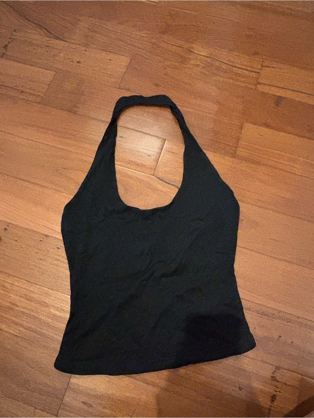 Women’s Black Halter Tank Top